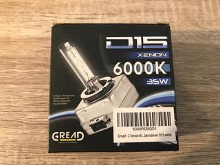 Bombillas Xenon D1S 6000K 35W Gread