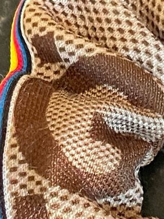 Elastico capelli iconico marrone multicolore