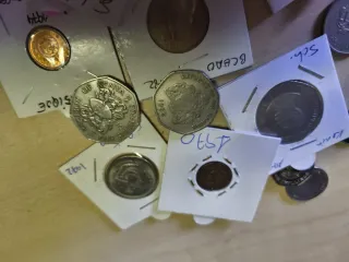 Lote 22 monedas África