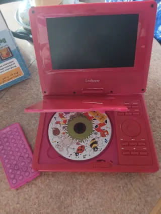 DVD Portátil Barbie Rosa