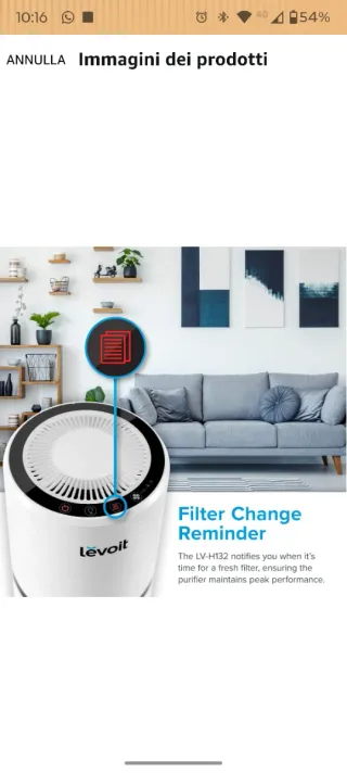Purificatore d'aria Levoit