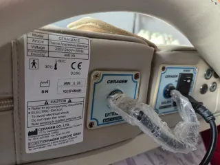 Cama terapéutica de masajes