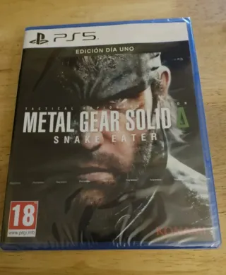 Metal Gear Solid 4 PS5 Edición Día Uno NO ENVÍO