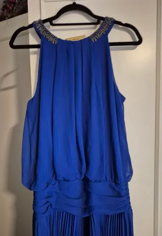 Vestido fiesta El Corte Inglés azul