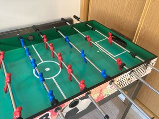 Mesa Futbolín y Billar Infantil 2 en 1