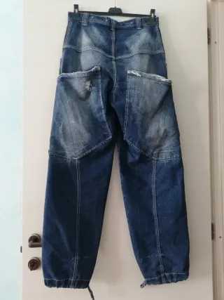 Jeans Pure Oxygen Vintage Unisex Blu