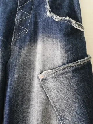 Jeans Pure Oxygen Vintage Unisex Blu