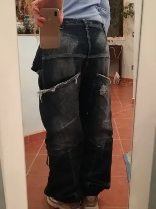 Jeans Pure Oxygen Vintage Unisex Blu