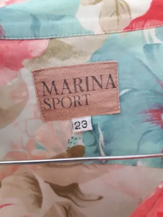 Camicia donna MARINA RINALDI fantasia floreale