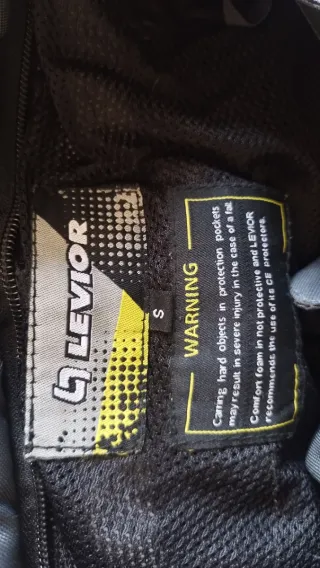 Pantalón Motorista Levior Negro/Gris