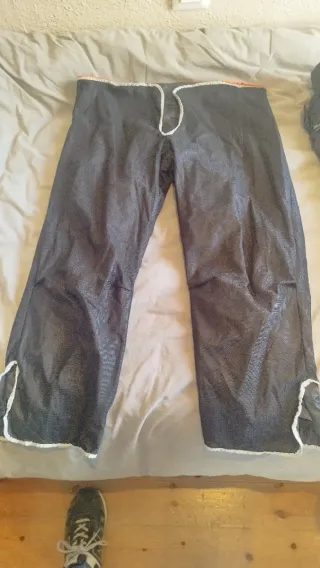 Pantalón Motorista Levior Negro/Gris