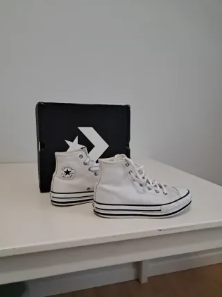 Converse Blancas Mujer Talla 38