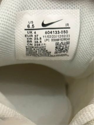 Nike TN Plus Blancas Talla 37