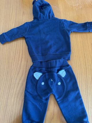 2 tutine e felpa bebè 0-1 mese
