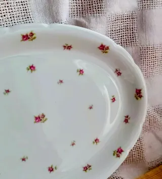 Piatto "Victoria" Porzellan Bohemia  anni'30