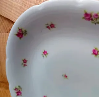 Piatto "Victoria" Porzellan Bohemia  anni'30