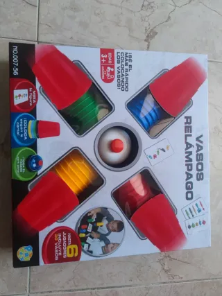 Juego de mesa Vasos Relámpago y Magia Nuevos
