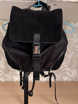 Mochila Nylon y Ante Negra marca Salsa