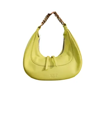 Pinko Hobo Brioche Mini – Lime/Giallo Acido