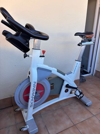 Bicicleta Estática Schwinn Carbon Blue