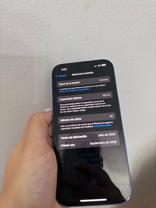 iPhone 12 128GB Azul - Batería 100%