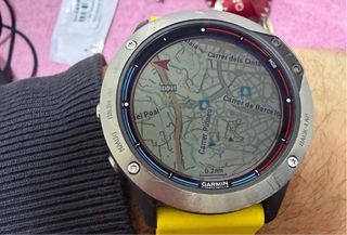 Garmin Quatix 6x Solar Smartwatch Plata/Amarillo
