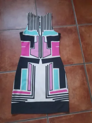 fiesta sexy corto multicolor