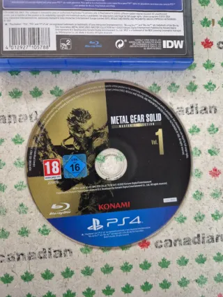 Metal Gear Solid: Master Collection Vol. 1 PS4