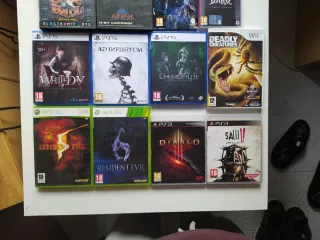 -JUEGOS TERROR- para diferentes plataformas 🇪🇦