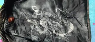 Giubbotto Hugo Boss Pelle Motociclista Nero