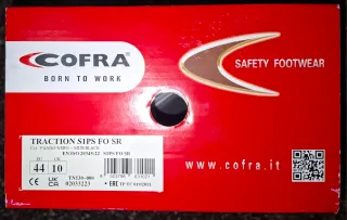 Zapato de Seguridad "COFRA Talla 44"