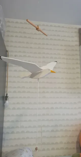 Bebé Doudou, Colgante Madera y Portafotos NUEVO