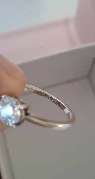 Anillo Pandora Plata Circonita.