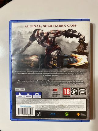 God of War Remasterizado PS4