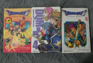 MM Dragon Quest lote de comics.