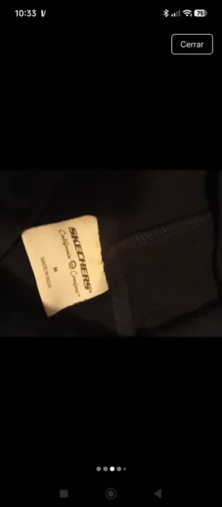 Sudadera Skechers Negra