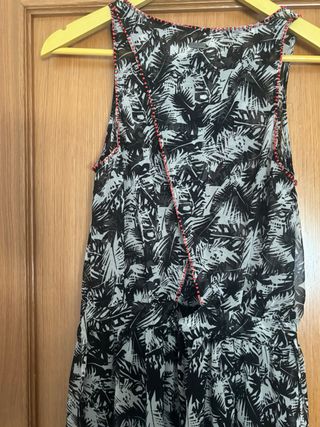 Vestido largo estampado tropical Pepe Jeans