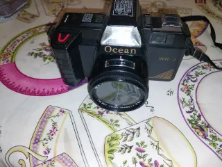 Cámara Ocean WR-2 Negra y Dorada