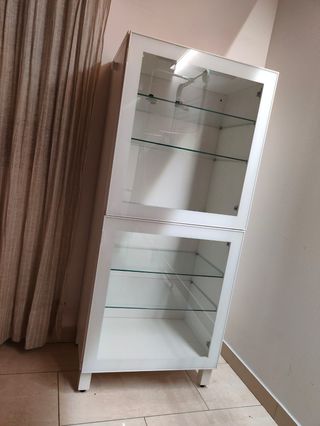 Vetrina IKEA BESTA Vetro Bianco