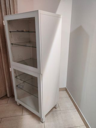 Vetrina IKEA BESTA Vetro Bianco