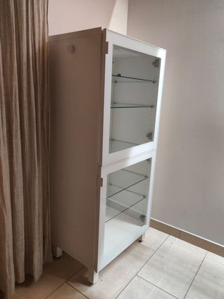 Vetrina IKEA BESTA Vetro Bianco
