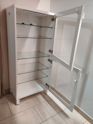 Vetrina IKEA BESTA Vetro Bianco