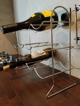 Botellero Acero Inoxidable 12 Botellas