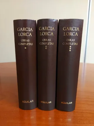 F. García Lorca, Obras Completas. Aguilar, 1987.