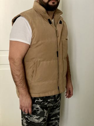 Gilet Uomo Beige Taglia L