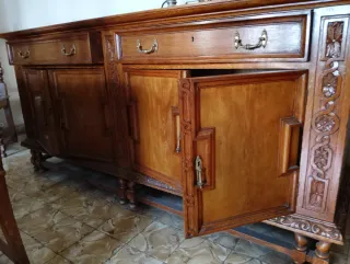 Cómoda Castellana Renacimiento Madera