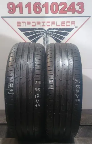 215 55 17 V GOODYEAR RUEDA PREMIUM YA MONTADA