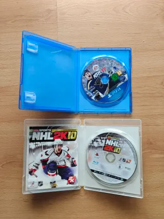 Juegos PS4 NHL 17 y PS3 NHL 2K10