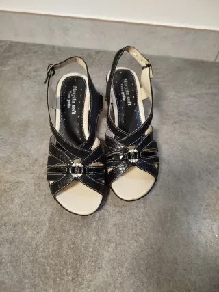 Sandali Marylin soft vera pelle