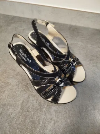 Sandali Marylin soft vera pelle